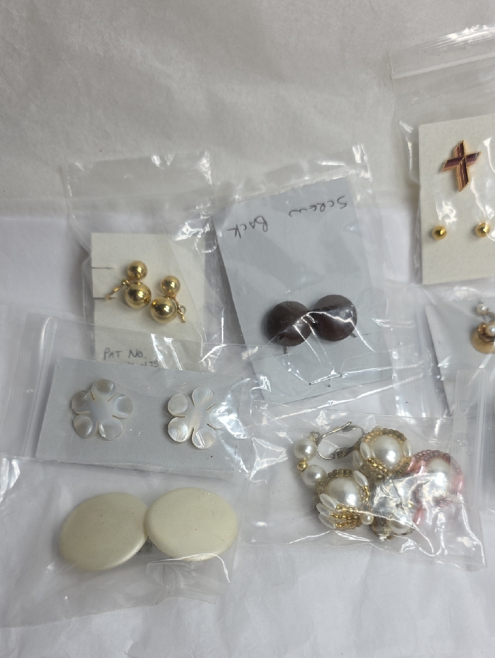 Assorted Women's Vintage And Costume Earrings